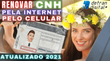 Como RENOVAR a CNH pela Internet – pelo celular [ATUALIZADO 2021]