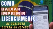 COMO IMPRIMIR OU BAIXAR O CRLV DIGITAL DO VEÍCULO DE QUALQUER DETRAN OU ESTADO DO BRASIL