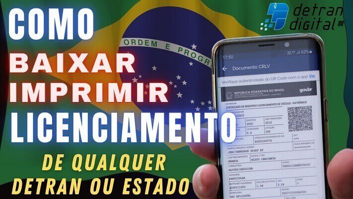 Como Imprimir Ou Baixar O Crlv Digital Do Ve Culo De Qualquer Detran Ou Estado Do Brasil