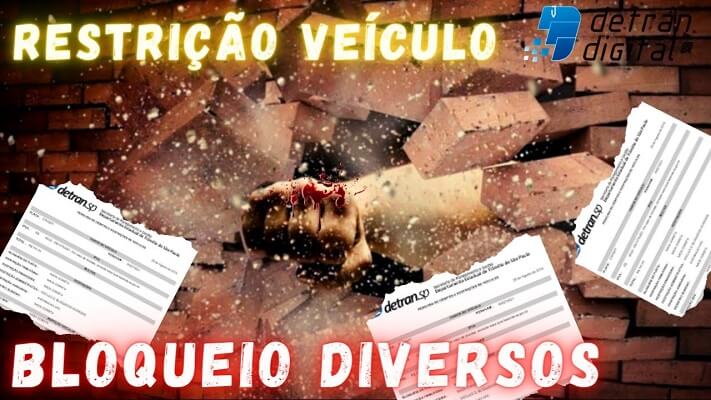 BLOQUEIOS DIVERSOS APÓS TRANSFERÊNCIA OU REGISTRO DE VEÍCULO NO DETRAN