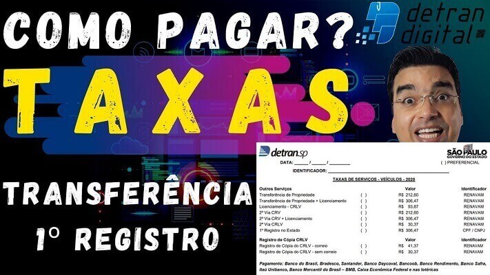 Onde E Como Pagar A Taxa De Transfer Ncia Ou Registro De Ve Culo Detran Sp